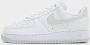 Nike Damesschoenen Air Force 1 '07 White White Volt Photon Dust- Dames White White Volt Photon Dust - Thumbnail 1