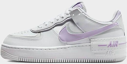 Nike Wmns Air Force 1 Shadow 1 Dames white lilac bloom photon dust white maat: 41 beschikbare maaten:36.5 37.5 38.5 39 40.5 41