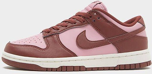 Nike Damesschoenen Dunk Low White Dark Pony Sail Elemental Pink- Dames White Dark Pony Sail Elemental Pink