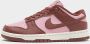 Nike Damesschoenen Dunk Low White Dark Pony Sail Elemental Pink- Dames White Dark Pony Sail Elemental Pink - Thumbnail 1