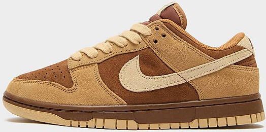 Nike Damesschoenen Dunk Low Flax Light British Tan Sesame- Dames Flax Light British Tan Sesame