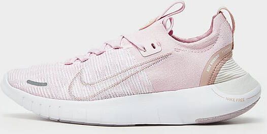 Nike Hardloopschoenen voor dames (straat) Free RN NN Pink Foam Pink Oxford Platinum Tint White- Heren Pink Foam Pink Oxford Platinum Tint White