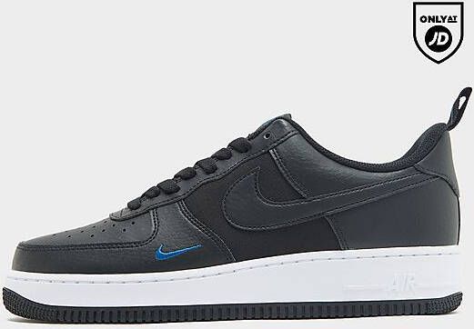 Nike Herenschoen Air Force 1 '07 Black Court Blue White Black- Heren Black Court Blue White Black