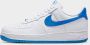 Nike Herenschoen Air Force 1 '07 White White Photo Blue- Heren White White Photo Blue - Thumbnail 1