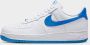 Nike Herenschoen Air Force 1 '07 White White Photo Blue- Heren White White Photo Blue - Thumbnail 2