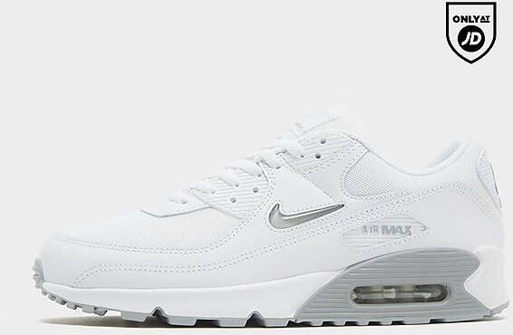 Nike Herenschoen Air Max 90 White Light Smoke Grey Photon Dust- Heren White Light Smoke Grey Photon Dust