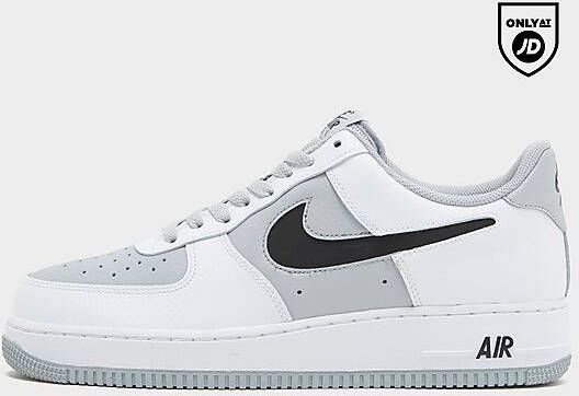 Nike Herenschoenen Air Force 1 '07 LV8 White Wolf Grey Black- Heren White Wolf Grey Black