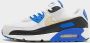 Nike Herenschoenen Air Max 90 Premium White Racer Blue Black Khaki- Heren White Racer Blue Black Khaki - Thumbnail 1