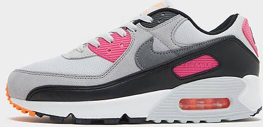 Nike Herenschoen Air Max 90 Pure Platinum Alchemy Pink Total Orange Cool Grey- Heren Pure Platinum Alchemy Pink Total Orange Cool Grey