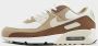 Nike Herenschoenen Air Max 90 Summit White Khaki Light Orewood Brown Black- Heren Summit White Khaki Light Orewood Brown Black - Thumbnail 1