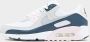 Nike Herenschoenen Air Max 90 White Pink Foam Armoury Navy Wolf Grey- Heren White Pink Foam Armoury Navy Wolf Grey - Thumbnail 1