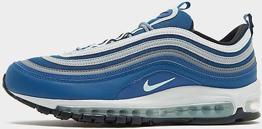 Nike Herenschoenen Air Max 97 Court Blue Pure Platinum Wolf Grey Glacier Blue- Heren Court Blue Pure Platinum Wolf Grey Glacier Blue