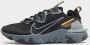 Nike Herenschoenen React Vision Black Laser Orange Cool Grey- Heren Black Laser Orange Cool Grey - Thumbnail 1