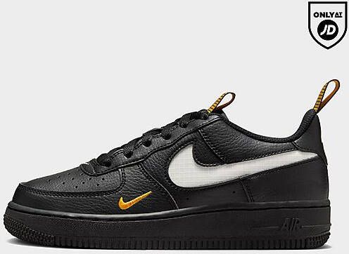 Nike Kinderschoenen Air Force 1 LV8 Black University Gold White Black University Gold White