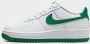 Nike Kinderschoenen Air Force 1 White White Malachite - Thumbnail 2