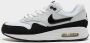 Nike Kinderschoenen Air Max 1 White Pure Platinum Black White Pure Platinum Black - Thumbnail 2