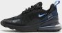 Nike Kinderschoenen Air Max 270 Black Midnight Navy Smoke Grey Royal Pulse Black Midnight Navy Smoke Grey Royal Pulse - Thumbnail 1