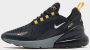 Nike Kinderschoenen Air Max 270 Black University Gold Smoke Grey Metallic Silver Black University Gold Smoke Grey Metallic Silver - Thumbnail 2