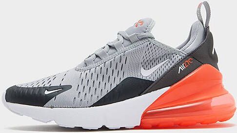 Nike Kinderschoenen Air Max 270 Wolf Grey Anthracite Bright Crimson White Wolf Grey Anthracite Bright Crimson White