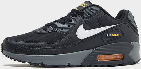 Nike Kinderschoenen Air Max 90 Black University Gold Dark Smoke Grey White- Dames Black University Gold Dark Smoke Grey White