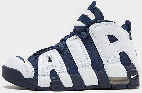 Nike Kinderschoenen Air More Uptempo White Metallic Gold University Red Midnight Navy White Metallic Gold University Red Midnight Navy