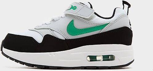 Nike Kleuterschoenen Air Max 1 EasyOn White Pure Platinum Black Stadium Green White Pure Platinum Black Stadium Green Schoenen