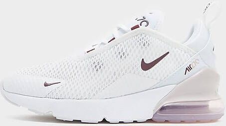 Nike Kleuterschoen Air Max 270 White Platinum Violet Burgundy Crush White Platinum Violet Burgundy Crush