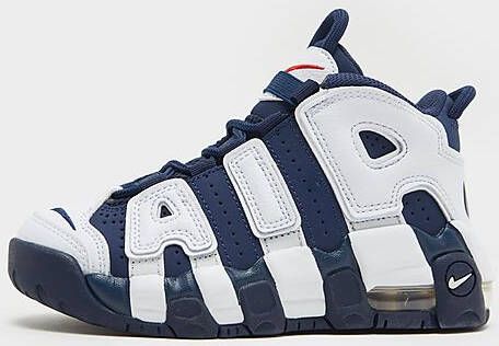 Nike kleuterschoenen Air More Uptempo White Metallic Gold University Red Midnight Navy Kind White Metallic Gold University Red Midnight Navy