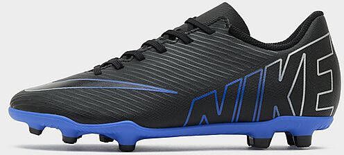 Nike Low-top voetbalschoen voor kleuters kids (meerdere ondergronden) Jr. Mercurial Vapor 15 Club Black Hyper Royal Chrome Black Hyper Royal Chrome