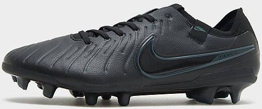 Nike Low top voetbalschoenen (stevige ondergrond) Tiempo Legend 10 Pro Black Deep Jungle Black- Heren Black Deep Jungle Black