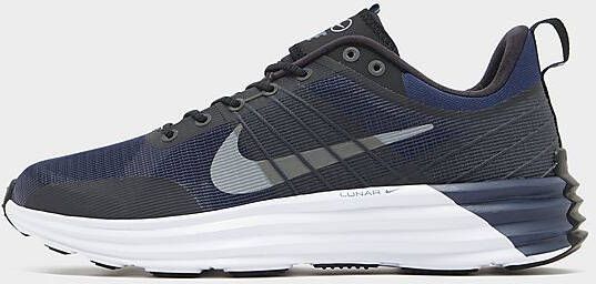 Nike Herenschoenen Lunar Roam Black Midnight Navy White Reflect Silver- Heren Black Midnight Navy White Reflect Silver