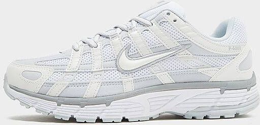 Nike P-6000 Dames Metallic Summit White Pure Platinum Wolf Grey White- Dames Metallic Summit White Pure Platinum Wolf Grey White