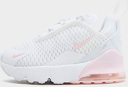 Nike Schoen voor baby's peuters Air Max 270 White Light Smoke Grey Pink Foam White Light Smoke Grey Pink Foam