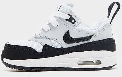 Nike schoenen voor baby's peuters Air Max 1 EasyOn White Pure Platinum Black White Pure Platinum Black