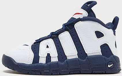 Nike Schoenen voor baby's peuters Air More Uptempo White Metallic Gold University Red Midnight Navy White Metallic Gold University Red Midnight Navy