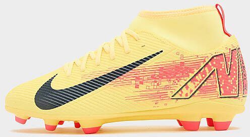 Nike High-top voetbalschoenen voor kleuters kids (meerdere ondergronden) Jr. Mercurial Superfly 10 Club 'Kylian Mbappé' Light Laser Orange Armoury Navy Light Laser Orange Armoury Navy