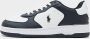 Ralph Lauren Witte Leren Lage Sneakers White Heren - Thumbnail 2