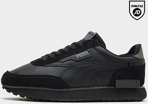 Puma Future Rider Perforated Black- Heren Black