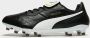 PUMA King Top FG Sportschoenen nen zwart wit goud - Thumbnail 6