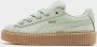 PUMA Fenty Rihanna Creeper Phatty Nubuck Green Fog Sneakers Unisex - Thumbnail 4