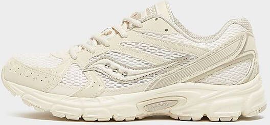 Saucony Ride Millennium Sneakers Leren Sneaker Dames Beige