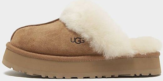 Ugg Disquete Slippers Dames Brown- Dames Brown