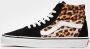 Vans Ua Sk8 Hi (Leopard)Black True White Schoenmaat 38 1 2 Sneakers VN0A4U3C3I61 - Thumbnail 6