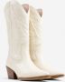 City Western Jukeson 34180 Cowboylaarzen Western Laarzen Dames Beige - Thumbnail 6