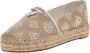 Guess Beige Espadrilles Jolandon Damesschoenen Beige Dames - Thumbnail 5