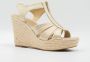 Michael Kors Gouden Sandalen Berkley Wedge - Thumbnail 5