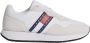 Tommy hilfiger jeans Bedrukte Met Leer Gevoerde Sneakers - Thumbnail 2