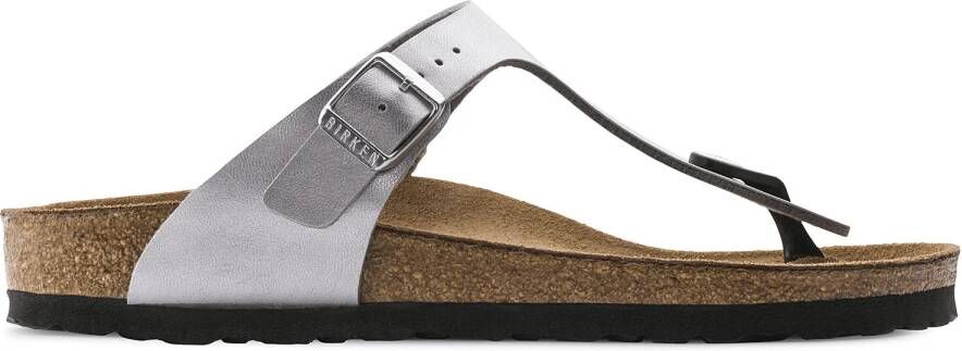 Birkenstock Gizeh Silver Smal Voetbed