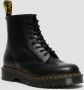 Dr Martens Dr. Martens 1460 PASCAL BLACK VIRGINIA Volwassenen VeterlaarzenHalf hoge schoenen Kleur Zwart - Thumbnail 7