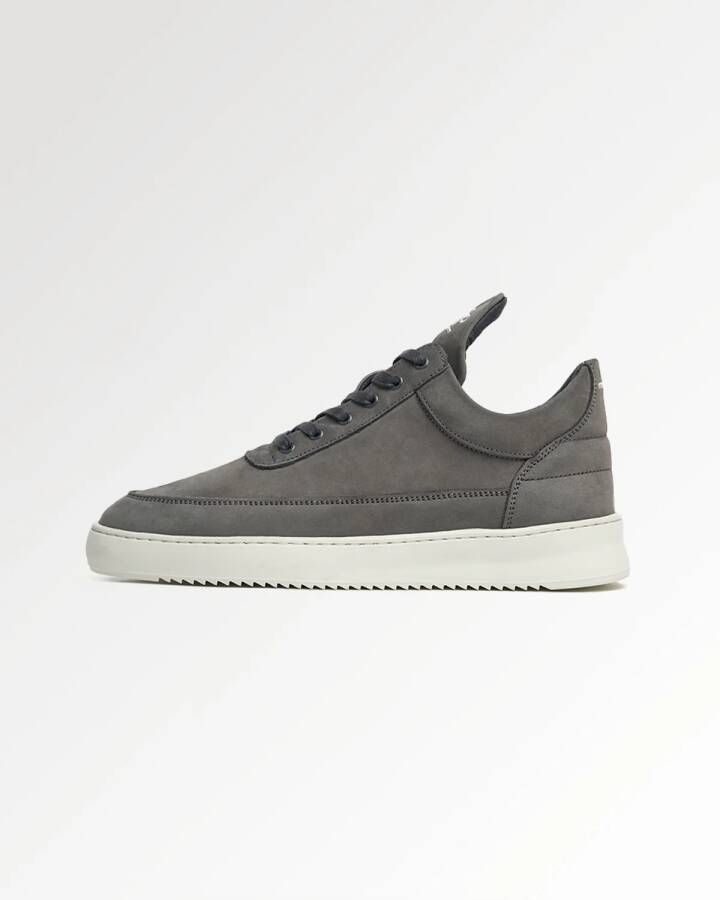 Filling Pieces Low Top Ripple Nubuck Dark Grey